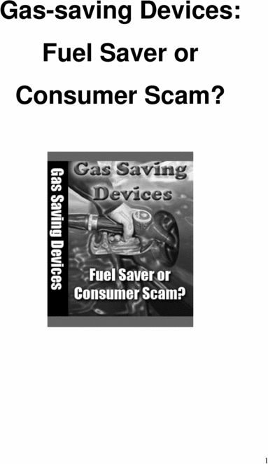 Product picture Gas Saving Devices